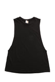 fabulous people solid muscle tee (black)