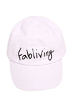 FP fabliving twill cap (white)