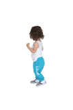 FP kids fabliving fleece pant (pool blue/white)