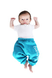 FP kids fabliving fleece pant (pool blue/white)