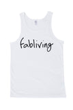 FP fabliving cotton tank (white/black)