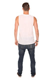 fabulous people solid muscle tee (white)