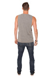 fabulous people solid muscle tee (heather grey)