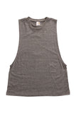 fabulous people solid muscle tee (heather grey)