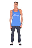 FP fabliving cotton tank (royal blue/white)