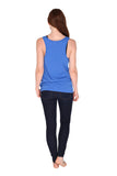 FP fabliving cotton tank (royal blue/white)