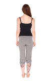 fabliving eco-jersey crop pant (eco grey/black)