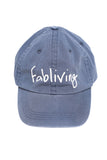 FP fabliving twill cap (light navy)