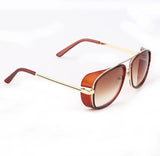 FP fabulous gold + tortoise aviator sunglasses (brown/brown)