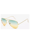 FP fabulous aviator sunglasses (gold/green tea)